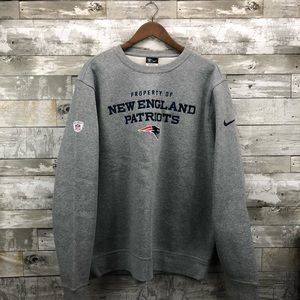 New England Patriots NFL Equipment Nike Pullover
